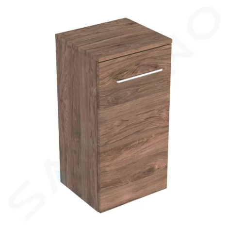 Geberit 501.274.00.1 - Boční skříňka 650x330x297 mm, 1 dvířka, ořech hickory