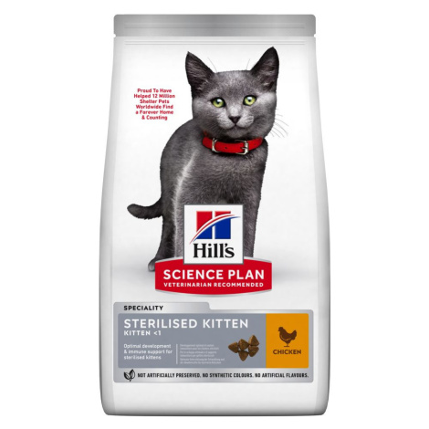 Hill's Science Plan Sterilised Kitten Chicken - 1,5 kg