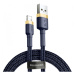 Baseus Cafule Cable USB for Lightning 2.4A, 1m, zlatá/modrá