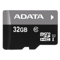 Paměťová karta ADATA 32GB Micro SDHC class10, 50MB/s s adaptérem