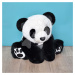 Plyšová panda So Chic Panda Histoire d’ Ours černo-bílá 35 cm od 0 měsíců