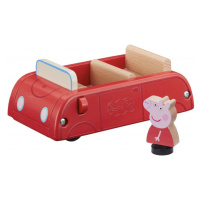 TM Toys Peppa Pig dřevěné rodinné auto a figurka Peppa