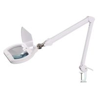 Geti LED Stmívatelná stolní lampa s lupou LED/12W/230V bílá
