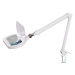 Geti LED Stmívatelná stolní lampa s lupou LED/12W/230V bílá
