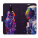 iSaprio Flip pouzdro Neon Astronaut 02 pro Xiaomi Redmi 8