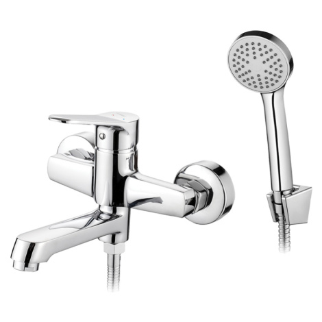 Kuchinox ATEZ nástěnná vanová baterie s příslušenstvím, chrom BTK_011D