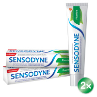 Sensodyne Fluoride zubní pasta 2x75ml