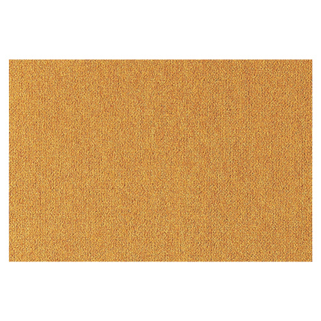 Tapibel Metrážový koberec Cobalt SDN 64049 - AB hořčicový, zátěžový - Kruh s obšitím cm