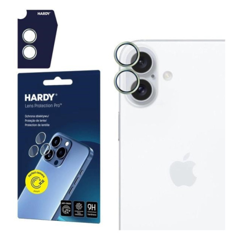 3mk ochrana kamery HARDY Lens Protection Pro pro Apple iPhone 16/16 Plus, zelená