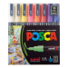 Akrylové popisovače POSCA, PC-3M - mix 16 barev
