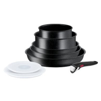 Tefal Sada nádobí 8 ks Ingenio Black Stone L3998802