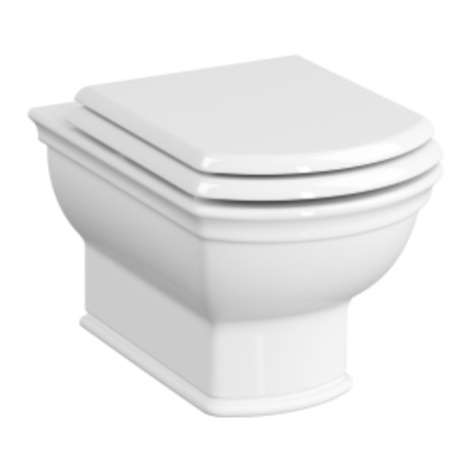 VitrA Valarte wc závěsné zadní odpad 7805-003-0075