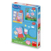 Puzzle Sada Peppa Pig Rodina 3-5 dílků - Dino