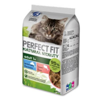 Perfect Fit Natural Vitality kapsičky s krůtím a kuřecím masem pro dospělé kočky 6 × 50 g