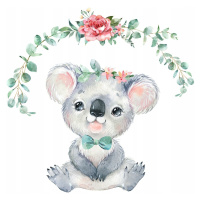 Nálepka na zeď roztomilá koala