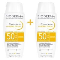 BIODERMA Photoderm Mineral Fluid SPF 50+ 2 × 75 g