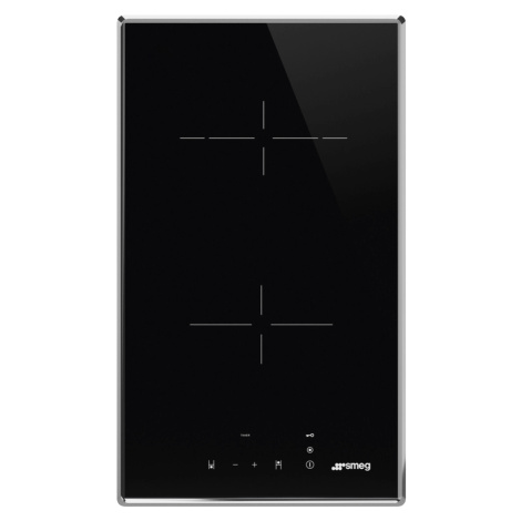 Smeg Sklokeramická varná deska se 2 varnými zónami a dotykovým ovládáním, 30 cm, SE232TX1, nerez