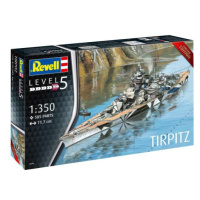 Plastic ModelKit loď 05096 - German Battleship WWII TIRPITZ (1:350)