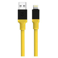 Kabel Tactical Fat Man Cable USB-A/Lightning 1m, žlutá