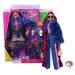 Barbie Extra - Modrá Teplákovka s leopardím vzorem