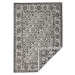 NORTHRUGS - Hanse Home koberce Kusový koberec Twin-Wendeteppiche 103113 schwarz creme – na ven i