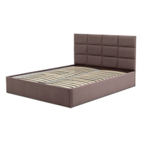 Čalouněná postel TORES bez matrace rozměr 160x200 cm Kakao