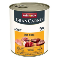 Grancarno konzerva pro psy Adult hovězí, krůta 800 g