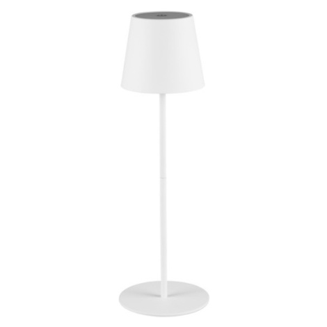 LIVARNO home Aku stolní LED lampa s USB a dotykovým stmívačem (bílá)