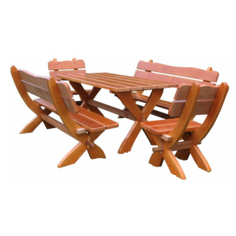 Zahradní souprava B115 teak BAUMAX