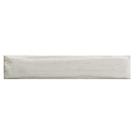 Obklad Del Conca Frammenti bianco 7,5x40 cm lesk 74FR10