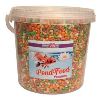 Cobbys Pet Pond Mix Extra 2,5l / 300g kbelík směs granulí, pelet a extrudovaného prosa