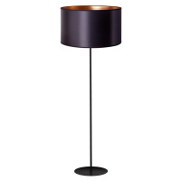 - Stojací lampa CANNES 1xE27/15W/230V pr. 45 cm černá/měděná