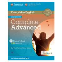 Complete Advanced (2nd Edition) Student´s Book with Answers with CD-ROM a Testbank Cambridge Uni