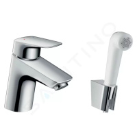 Hansgrohe 71290000 - Umyvadlová baterie s bidetovou sprškou, chrom