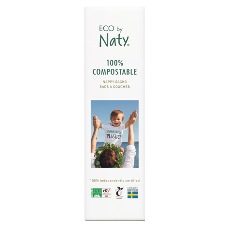 Eco Naty Sáčky na použité plenky bez vůně Naty (50 ks)