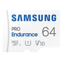 Samsung MicroSDXC 64GB PRO Endurance + SD adaptér