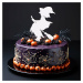 Halloweenská ozdoba na dort - Čarodějnice