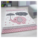 Ayyildiz koberce Dětský kusový koberec Kids 570 pink - 80x150 cm