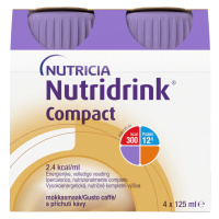 Nutridrink Compact s příchutí kávy 4x125 ml