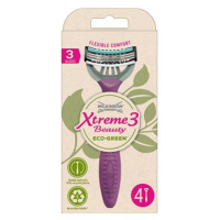 WILKINSON Xtreme3 Beauty ECO Green 4 ks