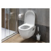 Aqualine DONA WC sedátko, Soft Close, bílá