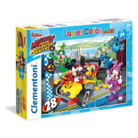 Clementoni Puzzle Maxi Mickey závodník / 24 dílků - Clementoni