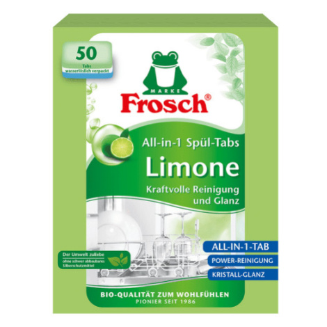 Frosch Tablety do myčky All in 1 Citron EKO 50ks