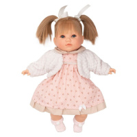 BERBESA - Luxusní mluvící dětská panenka-holčička Natálka 40cm