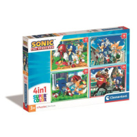 Clementoni Puzzle 4v1 Sonic 21522