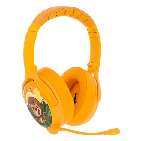 BuddyPhones Bezdrátová sluchátka pro děti Buddyphones Cosmos Plus ANC (žlutá)