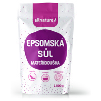 Allnature Epsomská sůl Mateřídouška 1000g