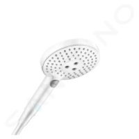 HANSGROHE Raindance Select S Sprchová hlavice 120, 3 proudy, matná bílá 26530700