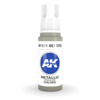 AK Interactive: General Series - Metallic Oily Steel