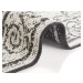 NORTHRUGS - Hanse Home koberce Kusový koberec Twin Supreme 103868 Cebu Black/Cream – na ven i na